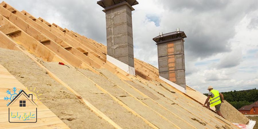 نحوه اجرای عایق حرارتی بام - عایق با ما | مرجع تخصصی انواع عایق الاستومری