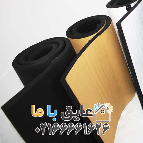 عایق الاستومری رولی ضخامت ۳mm