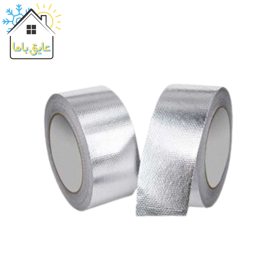 نوار درزگیر الومنیومی مسلح حلقه 50 یاردی عرض 10 سانت