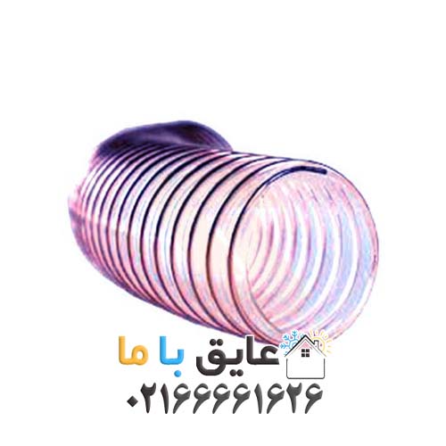 کانال فلکسیبل PVC شفاف سایز ۱۸ (شاخه ۶ متری)