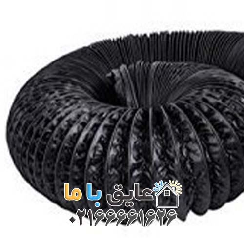 کانال فلکسیبل با عایق الاستومری و روکش PVC سایز ۱۸