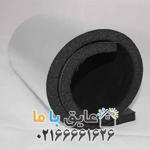 کانال فلکسیبل فایبرگلاس با عایق الاستومری و روکش آلومینیوم نخدار نسوز