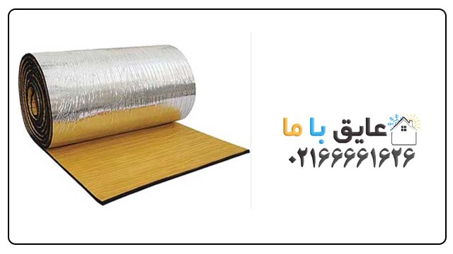 لیست قیمت عایق الاستومری رولی پشت چسبدار