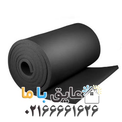 لیست قیمت عایق الاستومری رولی ساده