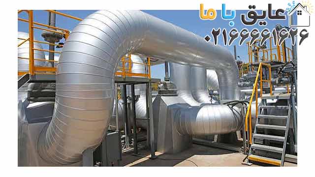 کاربرد عایق حرارتی در نیروگاه‌ها و صنایع نفت و گاز