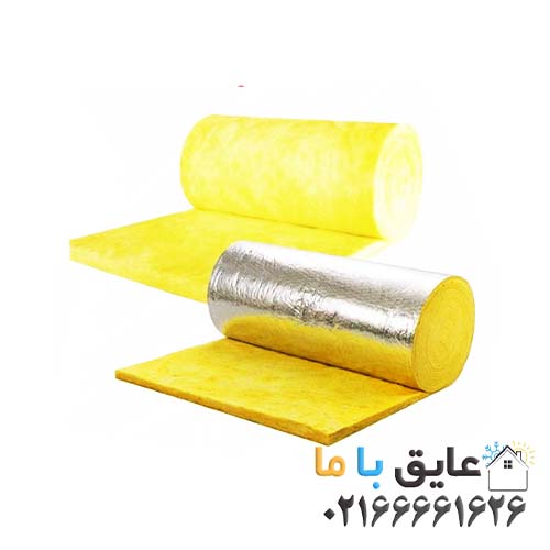 ورق پشم شیشه ساده و فویلدار 