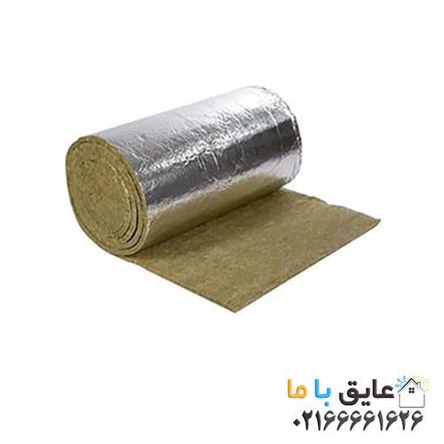 پشم سنگ رولی 10 متر در 120 سانت