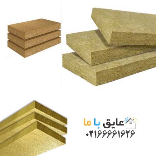 پشم سنگ تخته ای پوشینگر ضخامت 10 سانت دانسیته 80