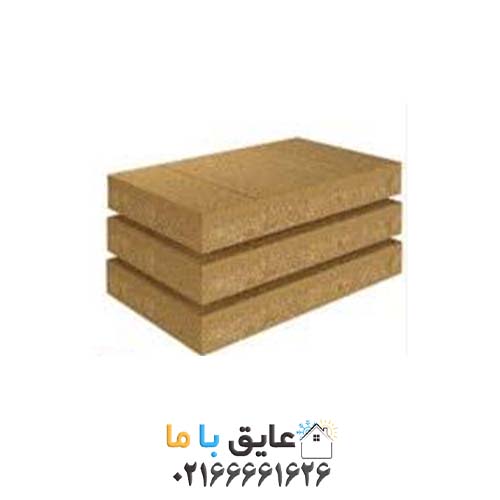 پشم سنگ تخته ای پوشینگر ضخامت 10 سانت دانسیته 80
